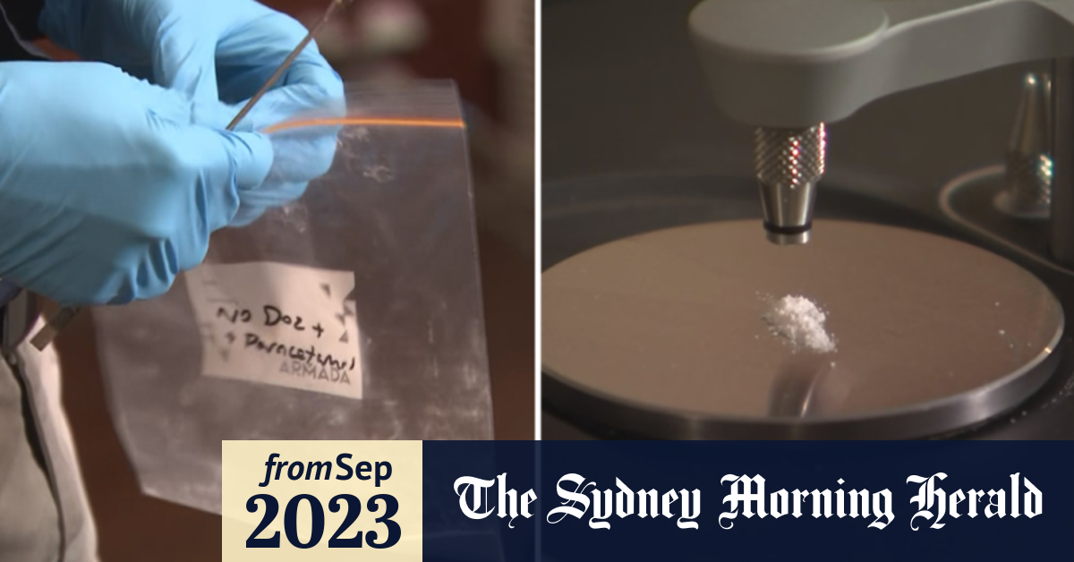 Video The process of pill testing